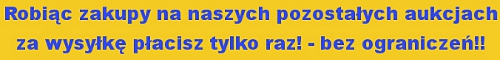 Wiele zakupów jeden koszt przesyłki