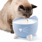 Fontanna poidełko miska na wodę dla kota Catit PIXI 2,5 L + filtr niebieska