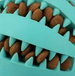 PET NOVA Piłka rugby miętowa zabawka na przysmaki psa czyści zęby 11,5 cm