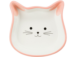 TRIXIE Miska ceramiczna niska płytka talerzyk dla kota kociąt persa 250ml