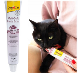 GimCat MALT SOFT EXTRA Pasta odkłaczająca na kule włosowe jelita kota 50g