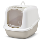 SAVIC JUMBO Kuweta toaleta kota duża kryta z filtrem maine coona beż 58,5