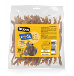 HAU MIAU Kaczka 92% suszone mięso kaczki paski przysmak dla psa 500g 0,5kg