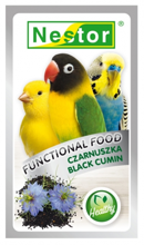 Czarnuszka Nestor przysmak witaminy ptaków papugi