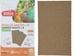 ZOLUX Papier ścierny piaskowy ściera pazury dziób ptaków papugi 6 szt 41x25