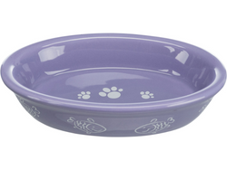 TRIXIE Miska ceramiczna niska płytka dla kota kociąt persa 200ml