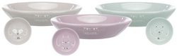 TRIXIE Junior Miska ceramiczna na karmę wodę kota persa niska płytka 0,2 L