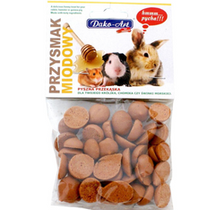 DAKO-ART Lux Dropsy Zestaw 5 smaków przysmak królika chomika gryzoni 200g