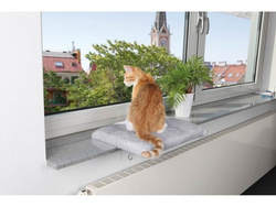TRIXIE Legowisko termiczne dla kota psa na parapet okno z mocowaniem