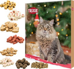 TRIXIE Kalendarz Adwentowy dla kota prezent na Święta świąteczny przysmak