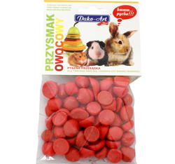 DAKO-ART Lux Dropsy Zestaw 5 smaków przysmak królika chomika gryzoni 200g