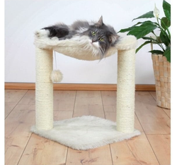 TRIXIE Drapak piętrowy legowisko kota do drapania zabawka beżowy 50x41x41cm