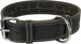 TRIXIE Rustic Heartbeat Obroża psa skórzana ze skóry czarna 47–55cm/4cm L