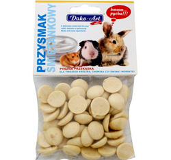DAKO-ART Lux Dropsy Zestaw 5 smaków przysmak królika chomika gryzoni 200g