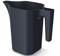 PROSPERPLAST Konewka dzbanek do podlewania roślin kwiatów czarna 1,8 L