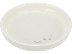 TRIXIE Miska ceramiczna niska płytka talerzyk dla kota kociąt persa 350ml