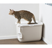 SAVIC Kuweta HOP IN duża toaleta kota wejście z góry beżowa kawowa 58,5 cm
