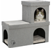 TRIXIE Piętrowa budka legowisko domek piętrowy składany pufa kota psa 76 cm