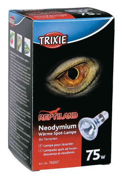 TRIXIE Żarówka grzewcza neodymowa punktowa do terrarium UV-A E27 75W