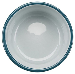 TRIXIE Miski ceramiczne na stojaku dla psa miska na wodę karmę 2x1,6 L