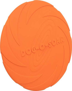 TRIXIE Dysk Frisbee zabawka psa kauczukowa latająca pływa nie tonie 22cm