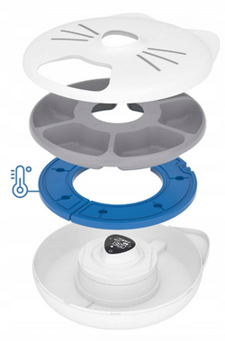 PIXI Smart 6-Meal Feeder karmidło automatyczne podajnik karmy dla kota psa 