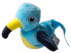 KERBL Ptaszek pluszowa zabawka kota interaktywna ruchoma ptak ćwierka rusza