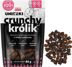 UNISZKI Crunchy KRÓLIK mięta pokrzywa SOFT LIGHT miękki przysmak psa 80g