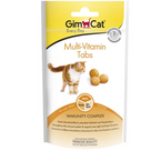 GimCat MULTI-VITAMIN TABS przysmak kota witaminy beta-glukan tauryna 40g