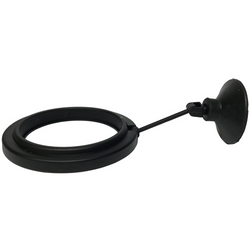 AQUA NOVA Karmnik dla ryb do akwarium plastikowy pływający okrągły 8cm