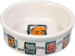 TRIXIE Ceramiczna miska dla kota na wodę karmę 200 ml