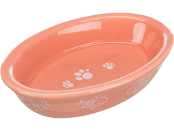 TRIXIE Miska ceramiczna niska płytka dla kota kociąt persa 200ml