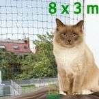 TRIXIE mocna siatka ochronna dla kota balkon okno osłona okna balkonu 8x3m