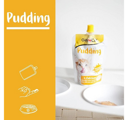 GimCat PUDDING budyń mleczny przysmak kota bez laktozy z wapniem 150g