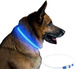 TRIXIE Obroża psa LED świecąca migająca do przycięcia 65cm L-XL niebieska