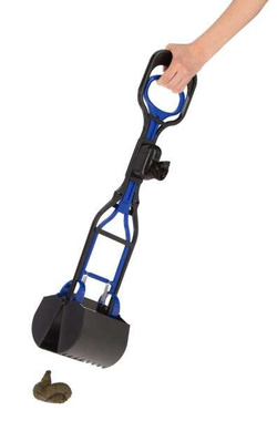 KERBL KUPOZBIERACZ łopatka automat do zbierania kup kupy odchodów psa worki