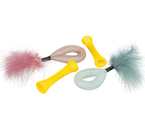 TRIXIE Tubes zabawki dla kota zestaw 4 szt. sprężynki zabawka z kocimiętką