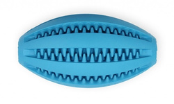 PET NOVA Piłka rugby miętowa zabawka na przysmaki psa czyści zęby 11,5 cm