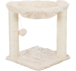 TRIXIE Drapak piętrowy legowisko kota do drapania zabawka beżowy 50x41x41cm