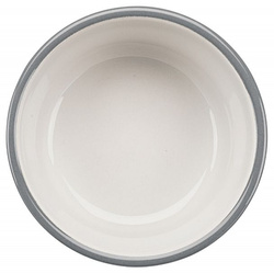 TRIXIE Miski ceramiczne na stojaku dla psa miska na wodę karmę 2x1,6 L