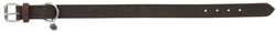 TRIXIE Rustic Obroża psa skórzana z naturalnej skóry brąz 34–40cm/2,5cm SM