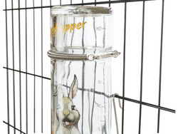 TRIXIE Honey Hopper Poidełko szklane kulkowe królika kawii gryzoni 500 ml