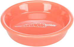 TRIXIE Miska ceramiczna na karmę królika kawii gryzoni niska płytka 200ml