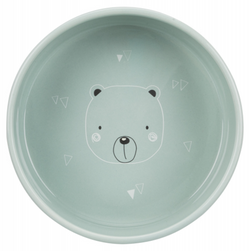 TRIXIE Junior Ceramiczna miska dla psa kota królika na wodę karmę 300ml
