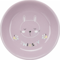 TRIXIE Junior Miska ceramiczna na karmę wodę kota persa niska płytka 0,2 L