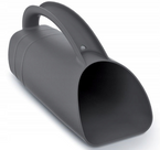 PROSPERPLAST Nabieraczka nabierak ogrodniczy do ziemi nawozu czarna 1 L