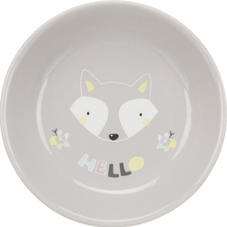 TRIXIE Junior Miska ceramiczna na karmę wodę kota persa niska płytka 0,2 L