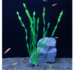 AQUA NATURA Roślina sztuczna ozdoba dekoracja akwarium Spirulina 28 cm