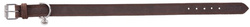 TRIXIE Rustic Obroża psa skórzana z naturalnej skóry brąz 37–44cm/2,5cm M