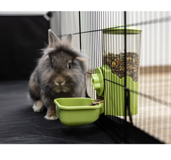 KERBL Dozownik automat miska na karmę królika kawii świnki gryzoni 850 ml